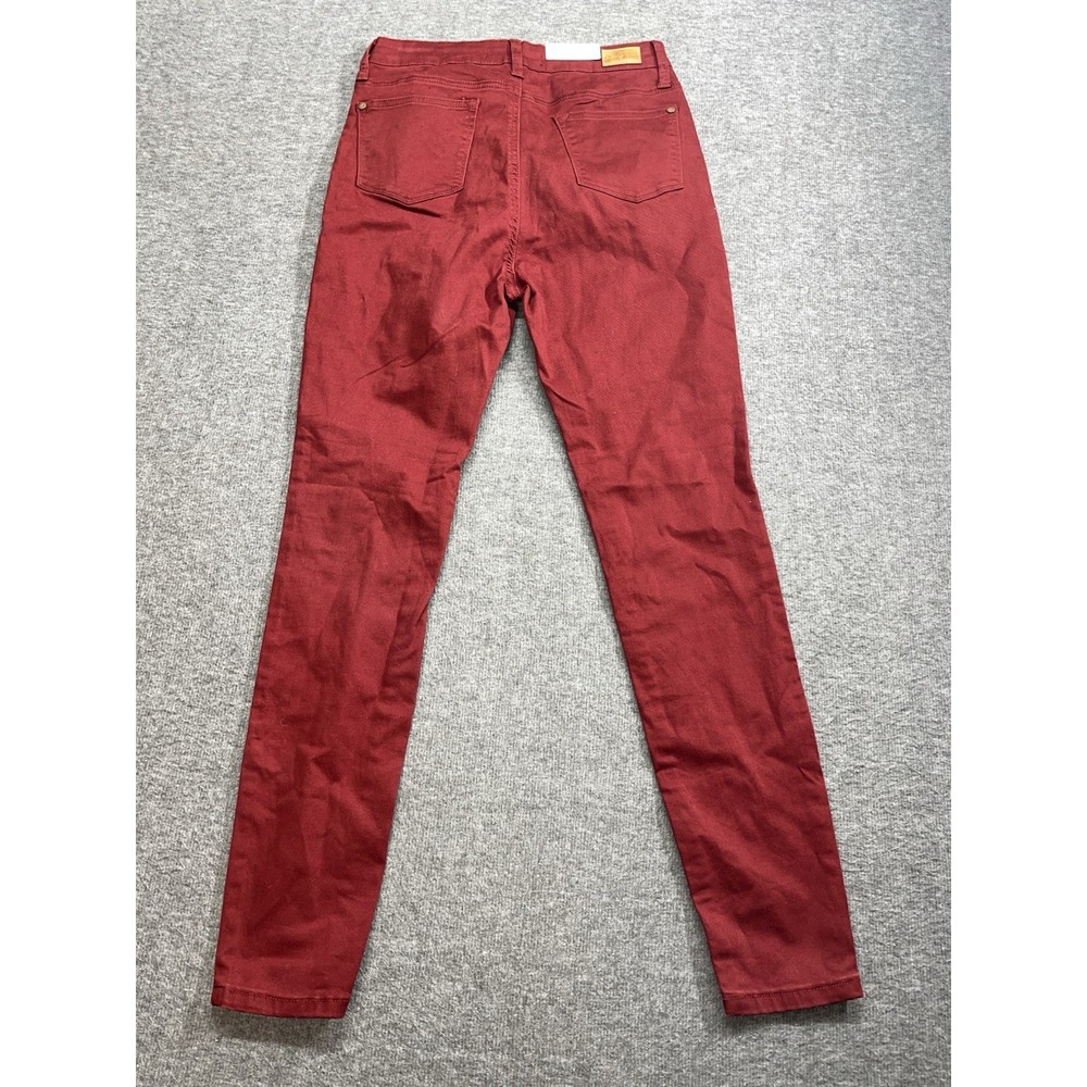 Judy blue skinny fit women's pants Wine Size 7/28 NWT